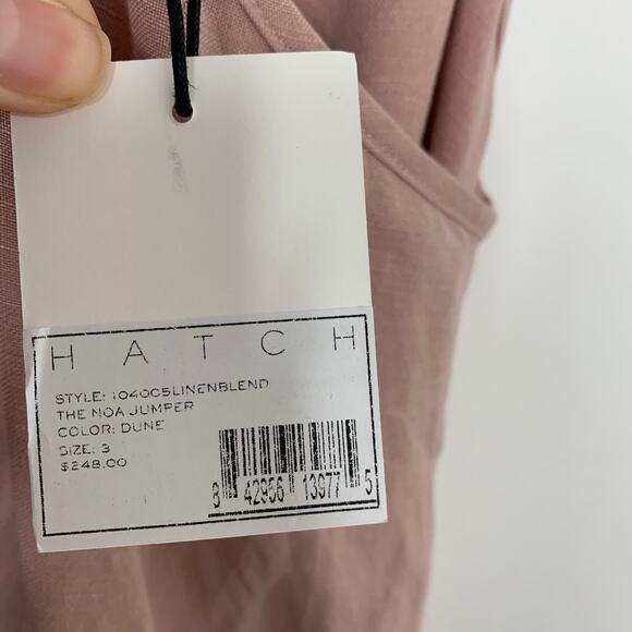 Hatch The Noa Jumper Dune Linen Womens Maternity 3 Large New - Picture 15 of 16